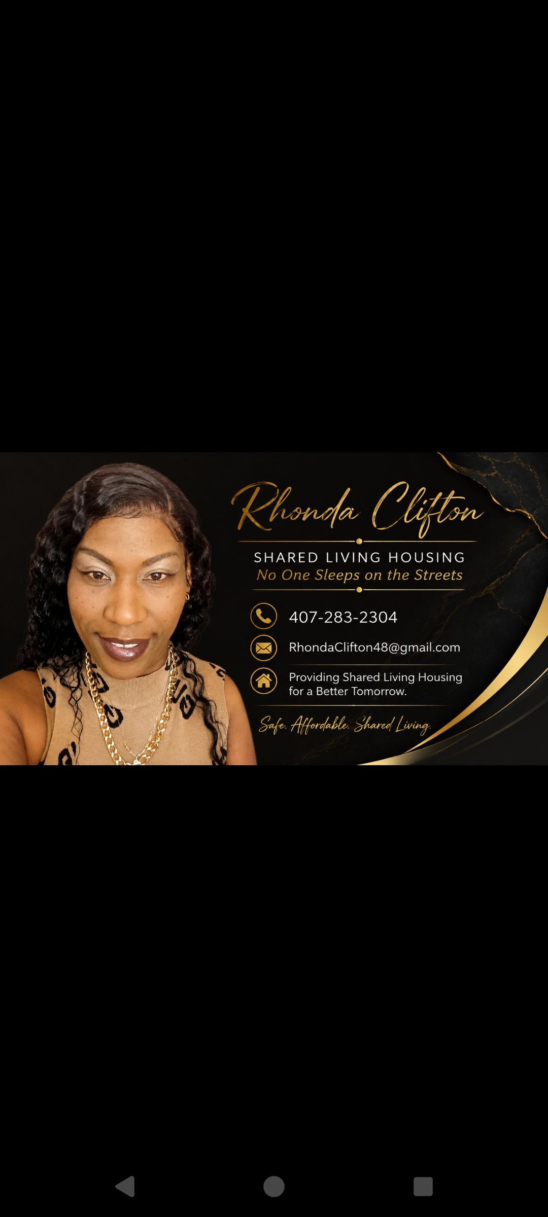 Rhonda Clifton, Founder of Hope Harbor Housing
